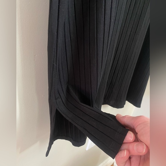 Eileen Fisher Washable Stretch Rib Funnel Neck Dress Easy Fit Knee Length Siz 3X - Picture 7 of 9